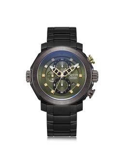 Alexandre Christie - AC 6565 MCB Chronograph Watch for Men - Green Black (Medium)