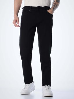 Jack & Jones - Men Straight Fit Black Jeans