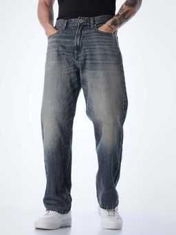 Jack & Jones - Men Loose Fit Blue Jeans