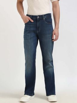 Tommy Hilfiger - Mid-Wash Slim Fit Mid Rise Jeans
