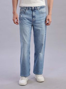 Tommy Hilfiger - Light-Wash Loose Fit Low Rise Jeans