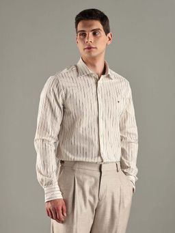 Tommy Hilfiger - Striped Regular Fit Cotton Shirt