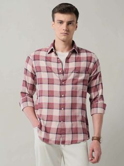 AD By Arvind - Multi-Color Modern Slim Fit Checked Shirt