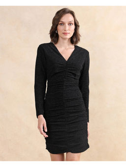 RAREISM - Black Amasya Primary Fitted Mini Dress