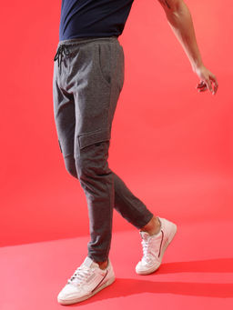 Campus Sutra - Men Solid Stylish Sports & Evening Trackpant