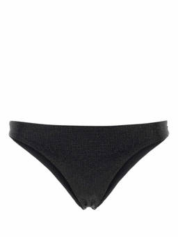 PRADA - Black Stretch Re-Nylon Bikini Bottom (M)