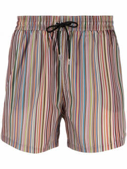 Paul Smith - Multicolour Striped Swim Shorts