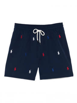 POLO RALPH LAUREN - Blue Traveler Swim Shorts