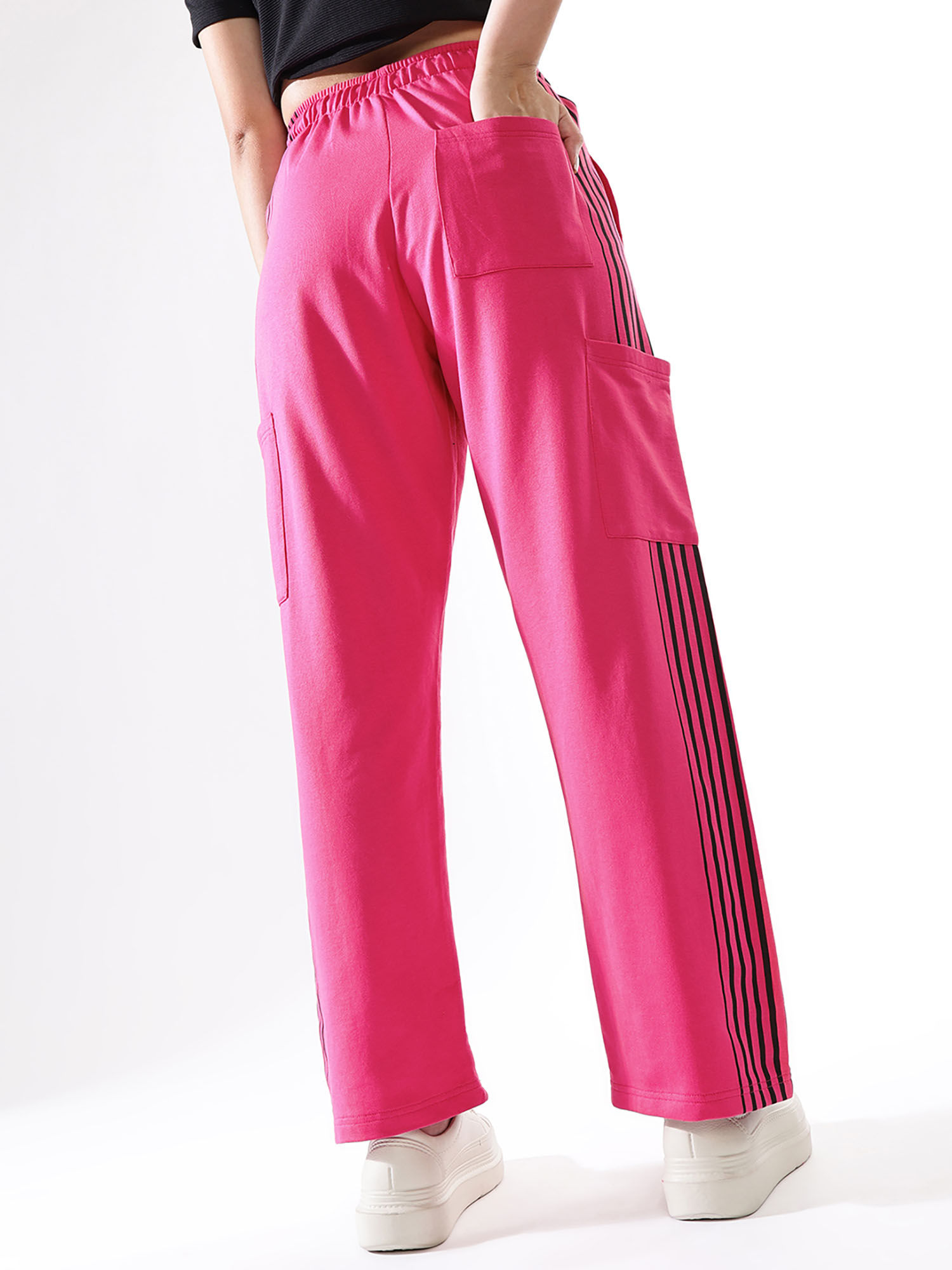 Buy Stylish High Waist Pink Pants Collection At Best Prices Online