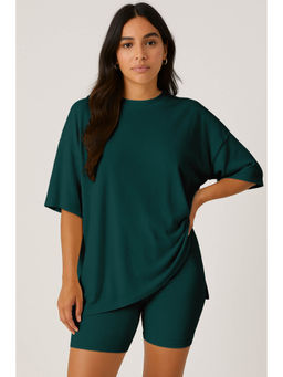 Moomaya - Womens Oversized Green Co-Ord Set
