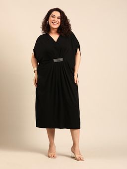 THE PINK MOON - Kaftan Midi Dress