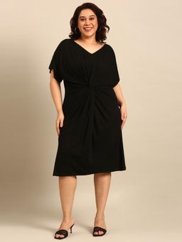 THE PINK MOON - Solid Knot Dress