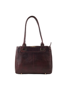 Metro - Brown Solid Handbag