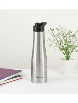 Femora - Stainless Steel Water Bottle - 1000 ML with Sipper Cap