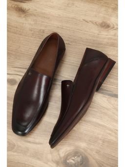 Louis Philippe - Brown Slip Ons
