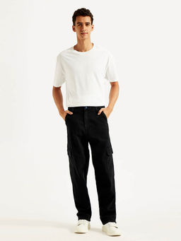 Levi's - Men's Black Loose Fit Cargo Pant
