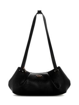 Guess - Amorette Black Women Zipper Solid Shoulder Bag