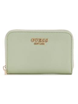Guess - Amorette Green Women Zipper Textured Wallet