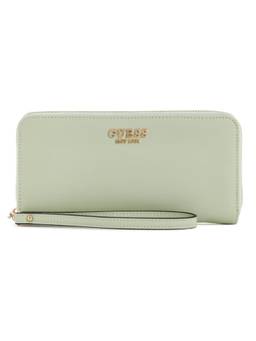 Guess - Amorette Green Women Zipper Textured Wallet