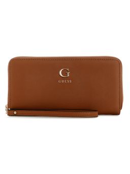 Guess - Coleen Brown Women Zipper Solid Wallet
