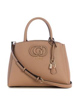 Guess - Isola Women Zipper Solid Satchel Bag