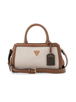 Guess - Cadence Women Zipper Solid Satchel Bag