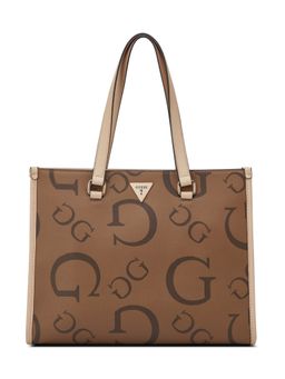 Guess - Jackie Brown Women Zipper Printed Shoulder Bag