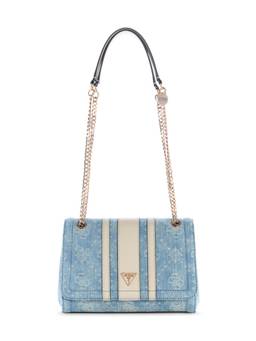 Guess - Noelle Women Flap Textured Crossbody Bag