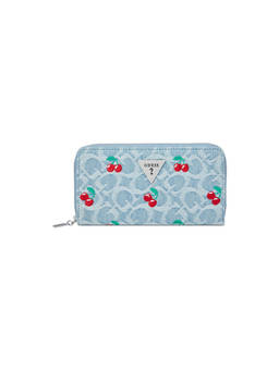 Guess - Celestia Women Zipper Textured Wallet