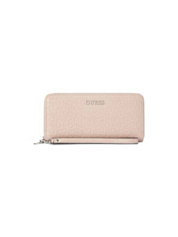 Guess - Remy Pink Women Zipper Embossed Wallet
