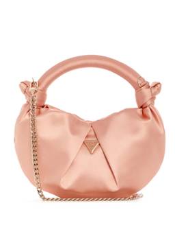 Guess - Joy Peach Women Snap Button Solid Hobo Bag