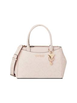 Guess - Elliot Pink Women Printed Satchel Bag