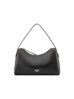 Guess - Jasmin Black Women Zipper Solid Hobo Bag