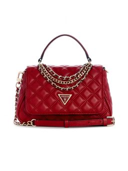 Guess - Giully Women Flap Quilted Satchel Bag