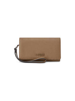 Guess - Remy Brown Women Snap Textured Wallet
