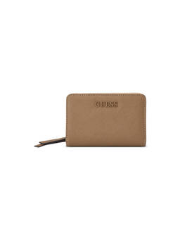 Guess - Remy Brown Women Textured French Wallet