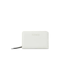 Guess - Remy White Women Textured French Wallet