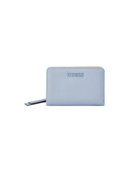 Guess - Remy Blue Women Textured French Wallet