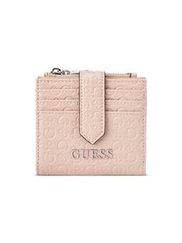 Guess - Remy Pink Women Snap Embossed Card Case