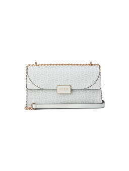 Guess - Pandora Blue Women Snap Button Printed Crossbody Bag