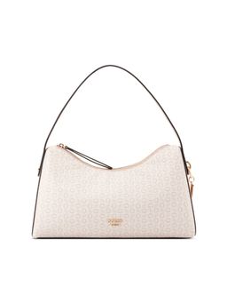 Guess - Jasmin Pink Women Zipper Printed Hobo Bag