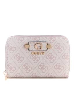 Guess - Lindsey Pink Women Zipper Printed Wallet