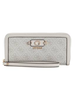 Guess - Lindsey Beige Women Zipper Printed Wallet