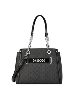 Guess - Danica Women Zipper Printed Satchel Bag