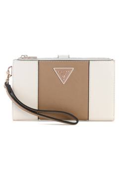 Guess - Laurel Women Zipper Colorblock Wristlet Wallet