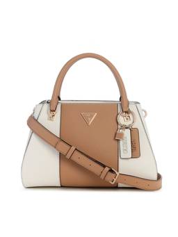 Guess - Noelle Women Zipper Colorblock Satchel Bag