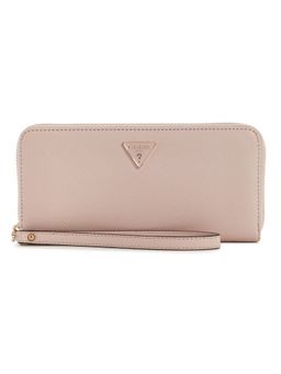 Guess - Gilda Pink Women Zipper Textured Wristlet Wallet