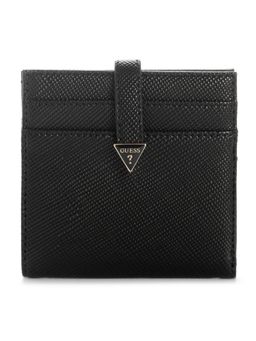 Guess - Gilda Black Women Textured Bifold Wallet
