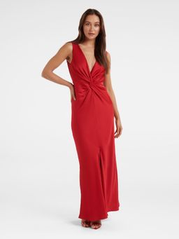 Forever New - Parker Satin Twist Midi Dress