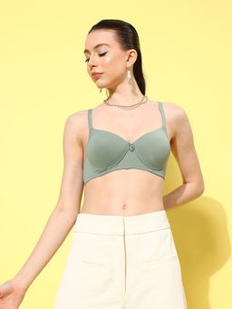 Leading Lady - Womens Solid Lightly Padded T-Shirt Bra